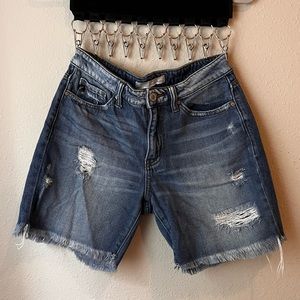 Woman's cancan, jean shorts, size small